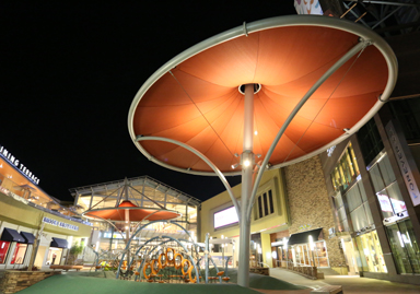 Fabric Structures at the Westfield Galleria Mall