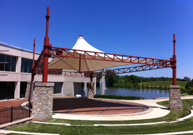 Tensile Structure at the College of Dupage