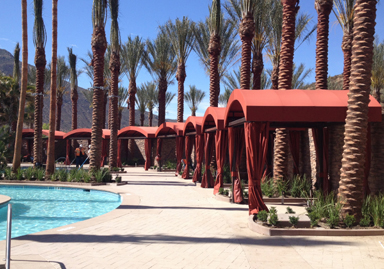 Resort Cabanas at the Harrah's Casino